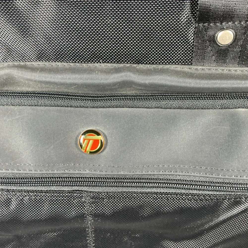 Targus Black Laptop Briefcase Messenger Bag Padded Computer Case Shoulder Strap